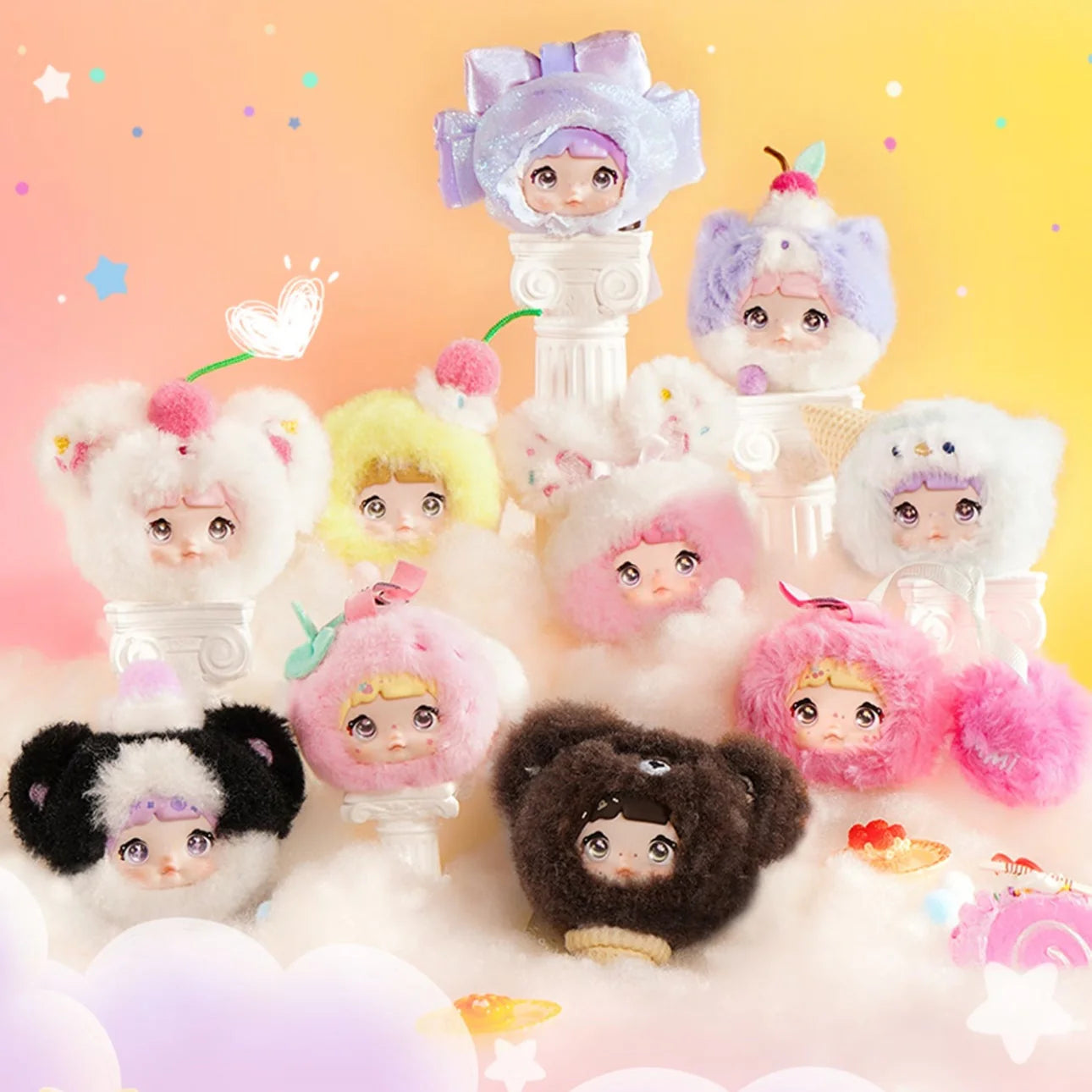 Nommi - 100% Sweetness Series Plush Pendant BlindBox