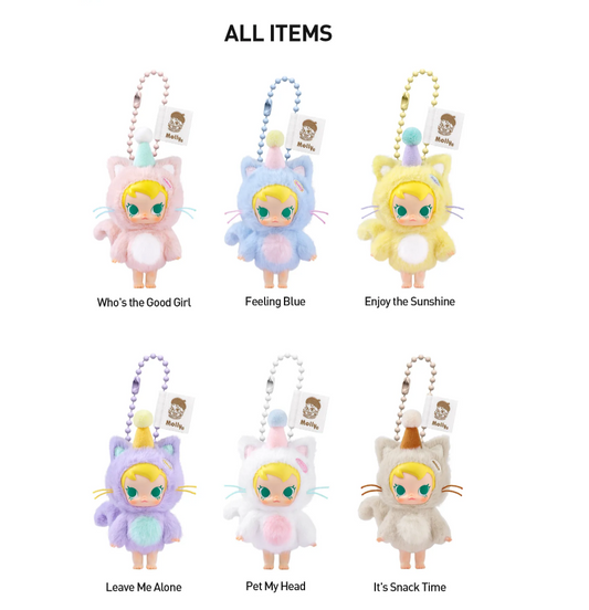 Baby Molly Pocket Friends Series-Vinyl Plush Pendant Blind Box