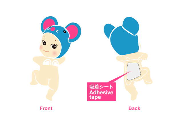 HIPPERS Looking Back Series Blind Box Figurines