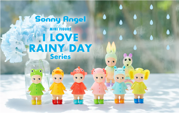 Sonny Angel Mini Figure I LOVE RAINY DAY Series BlindBox