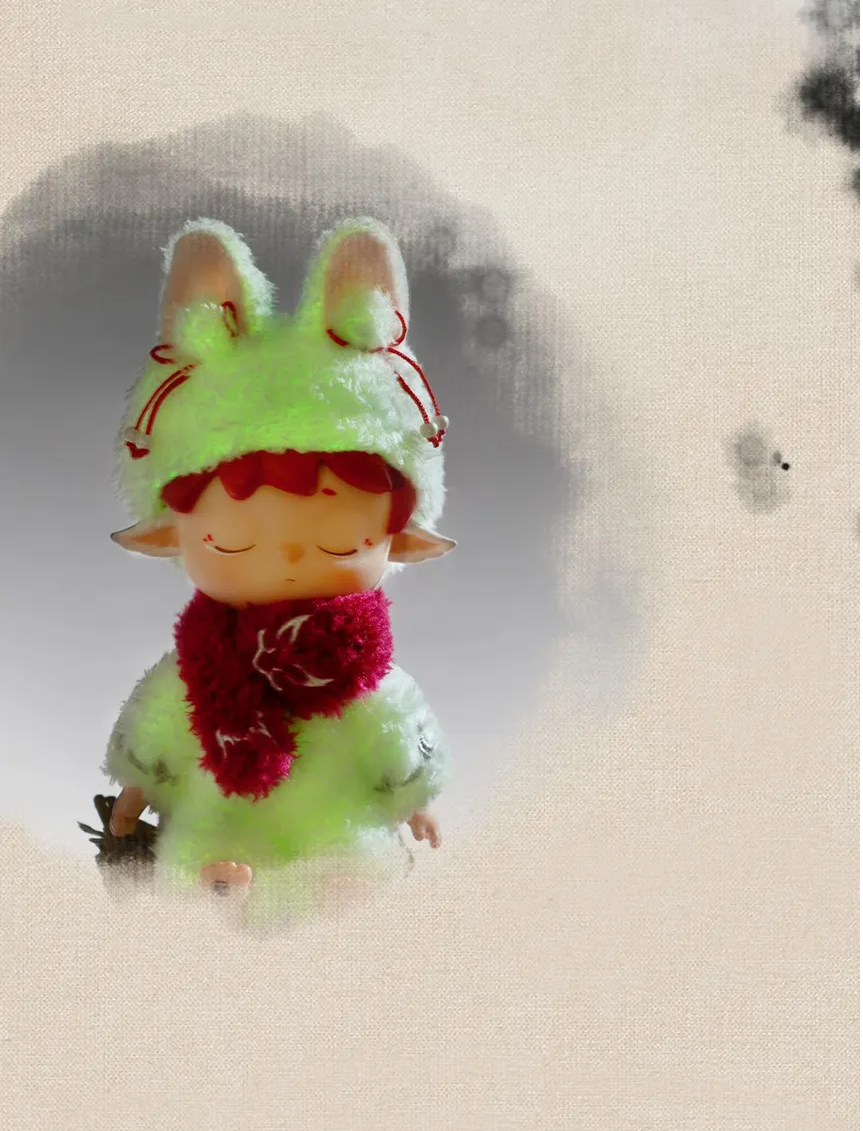 MIMI's-Leisurely Elf Vinyl Plush Blindbox Pendant