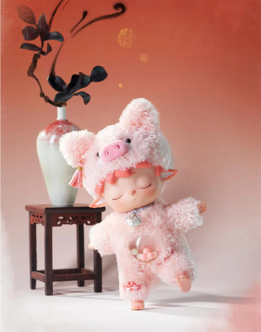 MIMI's-Leisurely Elf Vinyl Plush Blindbox Pendant