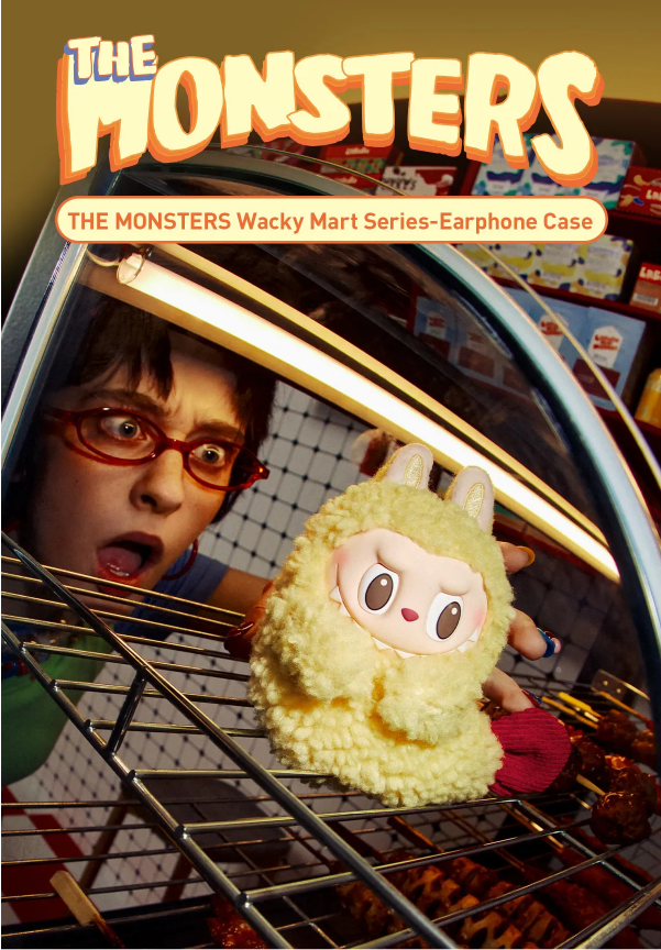 THE MONSTERS Wacky Mart Series-Earphone Case Pendant