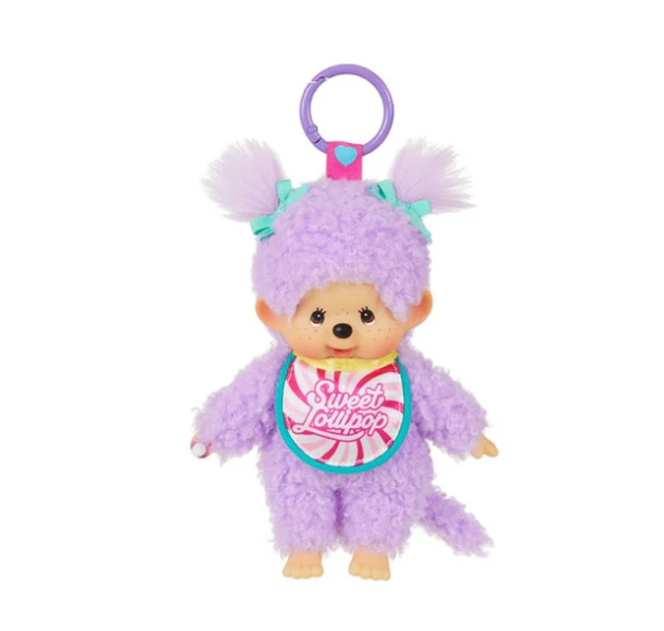 Sweet Lollipop Monchhichi Pendant