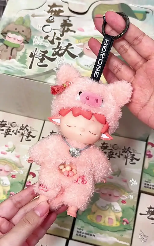 MIMI's-Leisurely Elf Vinyl Plush Blindbox Pendant