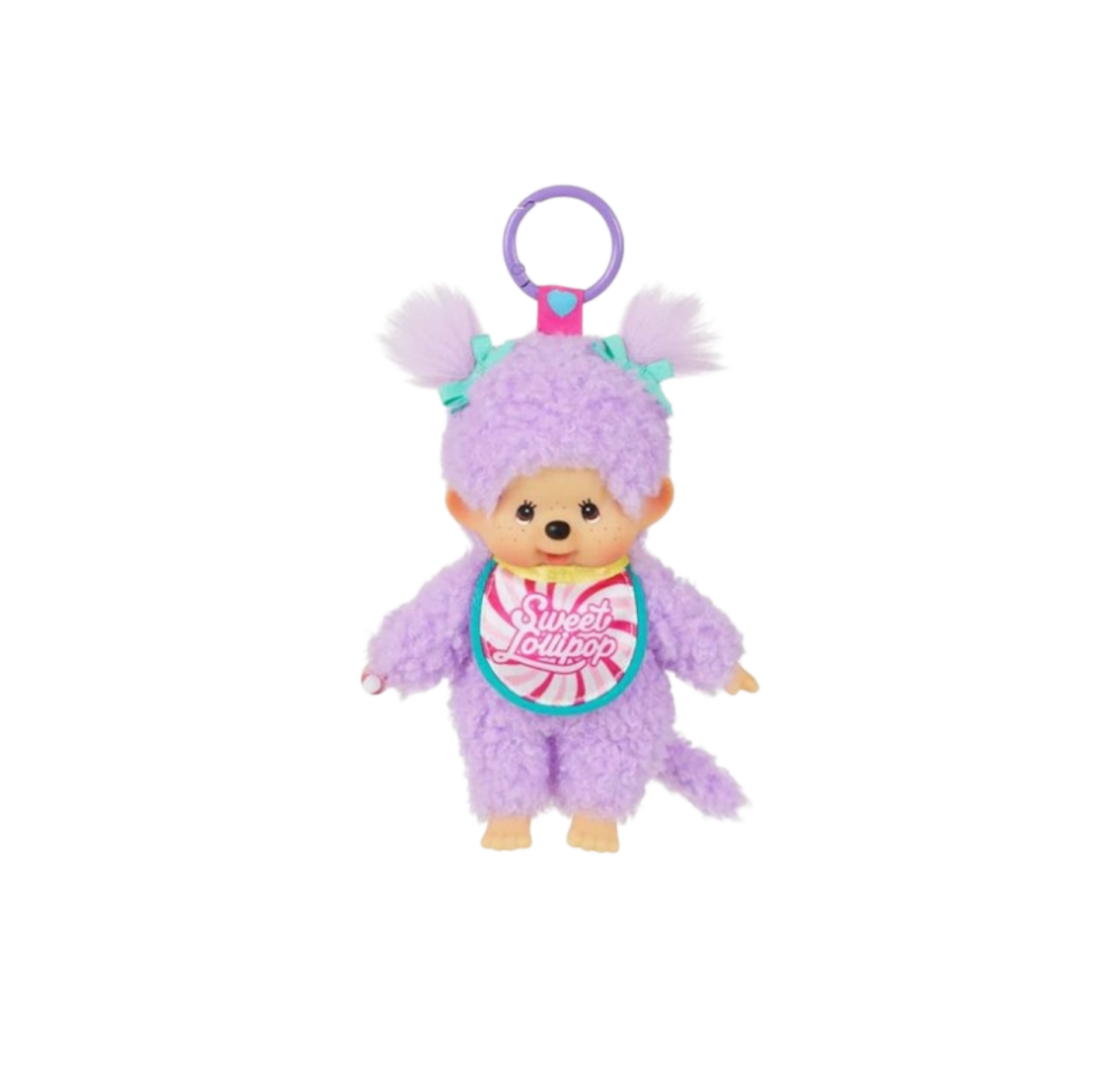Sweet Lollipop Monchhichi Pendant