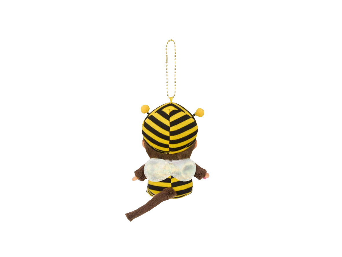 Sekiguchi Monchhichi Honeybee Big Face Keychain Size SS