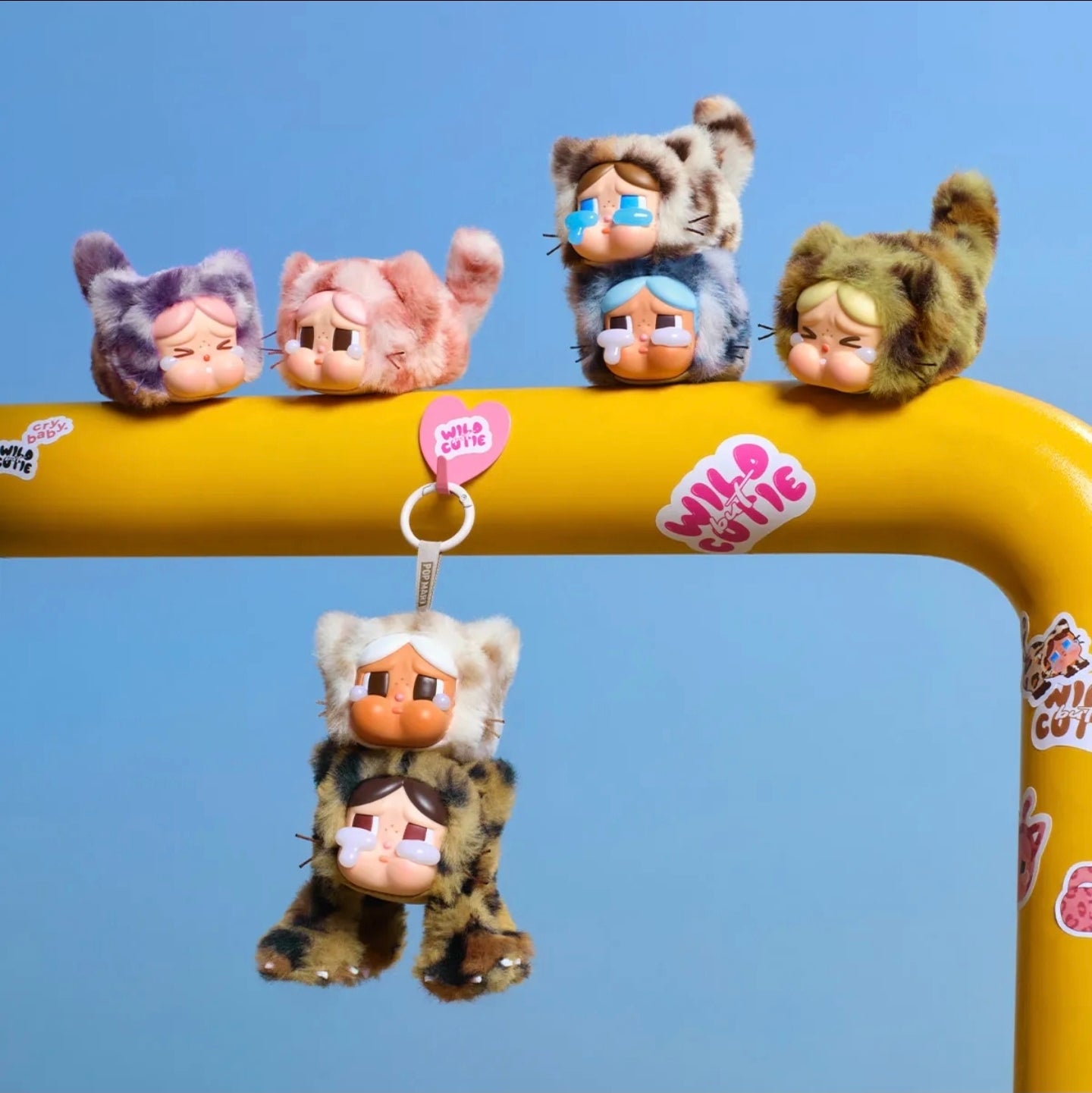CRYBABY Wild but Cutie Series - Vinyl Plush Pendant Blind Box