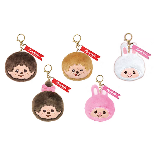 Gacha Capsule Toy | Monchichi Face Plush Toy