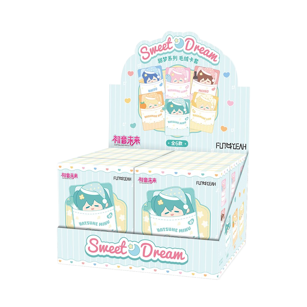 Hatsune Miku Plush Card Holder – Sweet Dreams Series