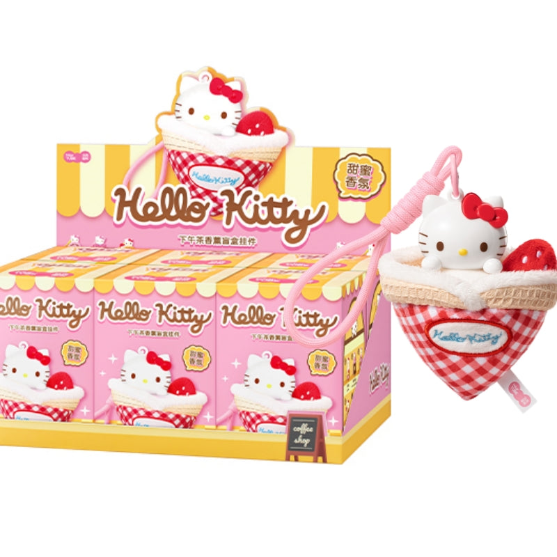 Hello Kitty Afternoon Tea Aromatherapy Series Blind Box Pendant