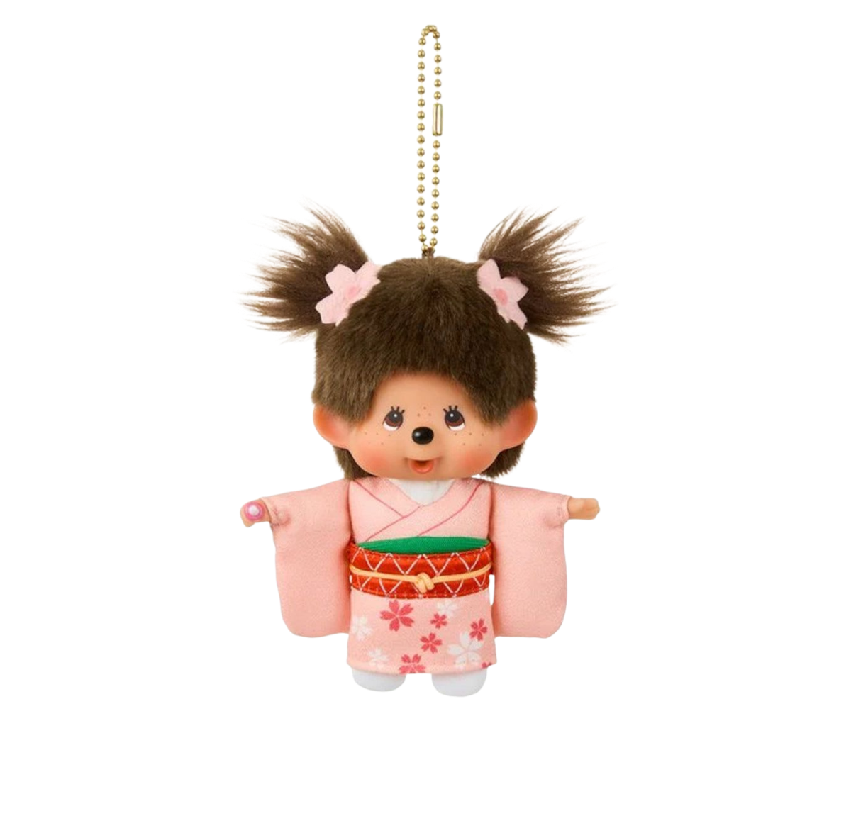 Sekiguchi Japan Monchhichi Kimono Keychain Plush