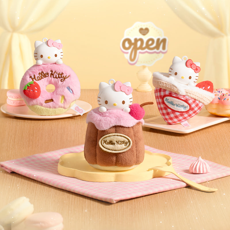 Hello Kitty Afternoon Tea Aromatherapy Series Blind Box Pendant