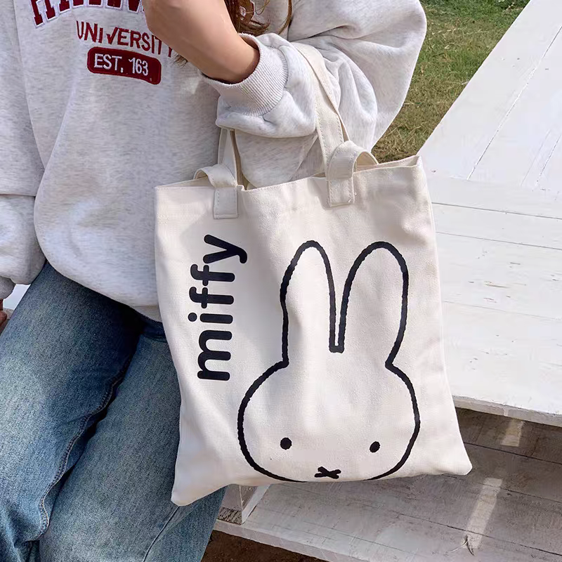 Miffy Canvas Tote Bags