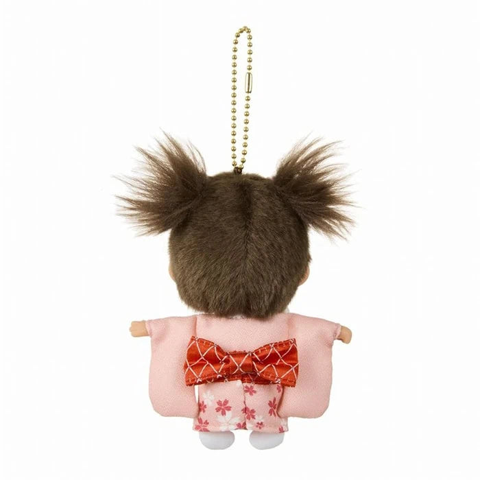 Sekiguchi Japan Monchhichi Kimono Keychain Plush