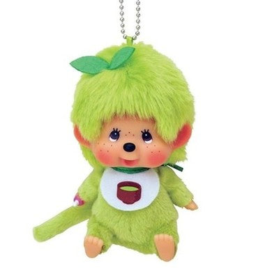 Sekiguchi Matcha Monchhichi Keychain Big Face (Rare)