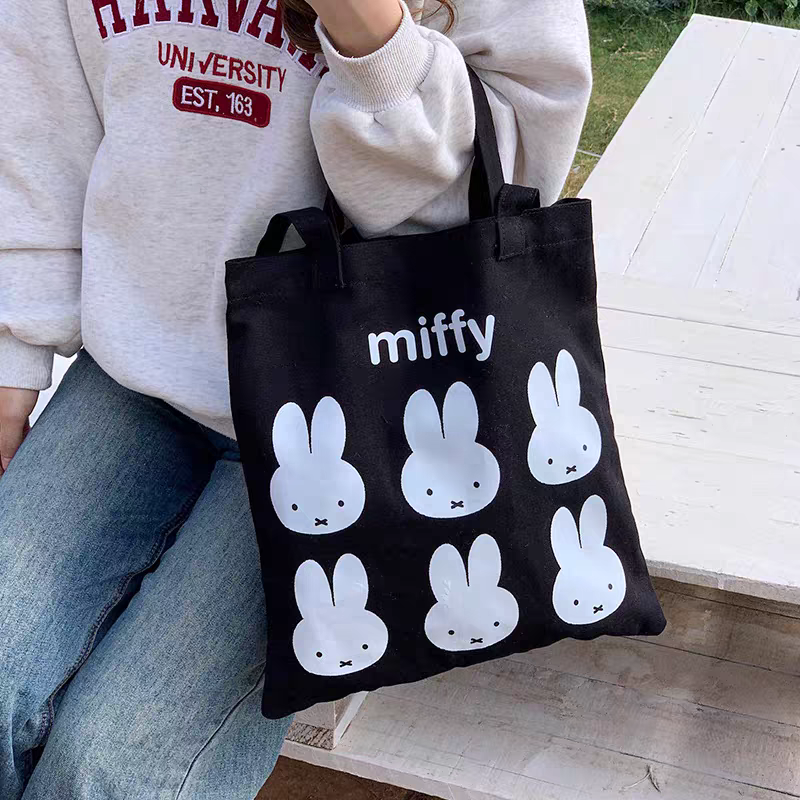 Miffy Canvas Tote Bags