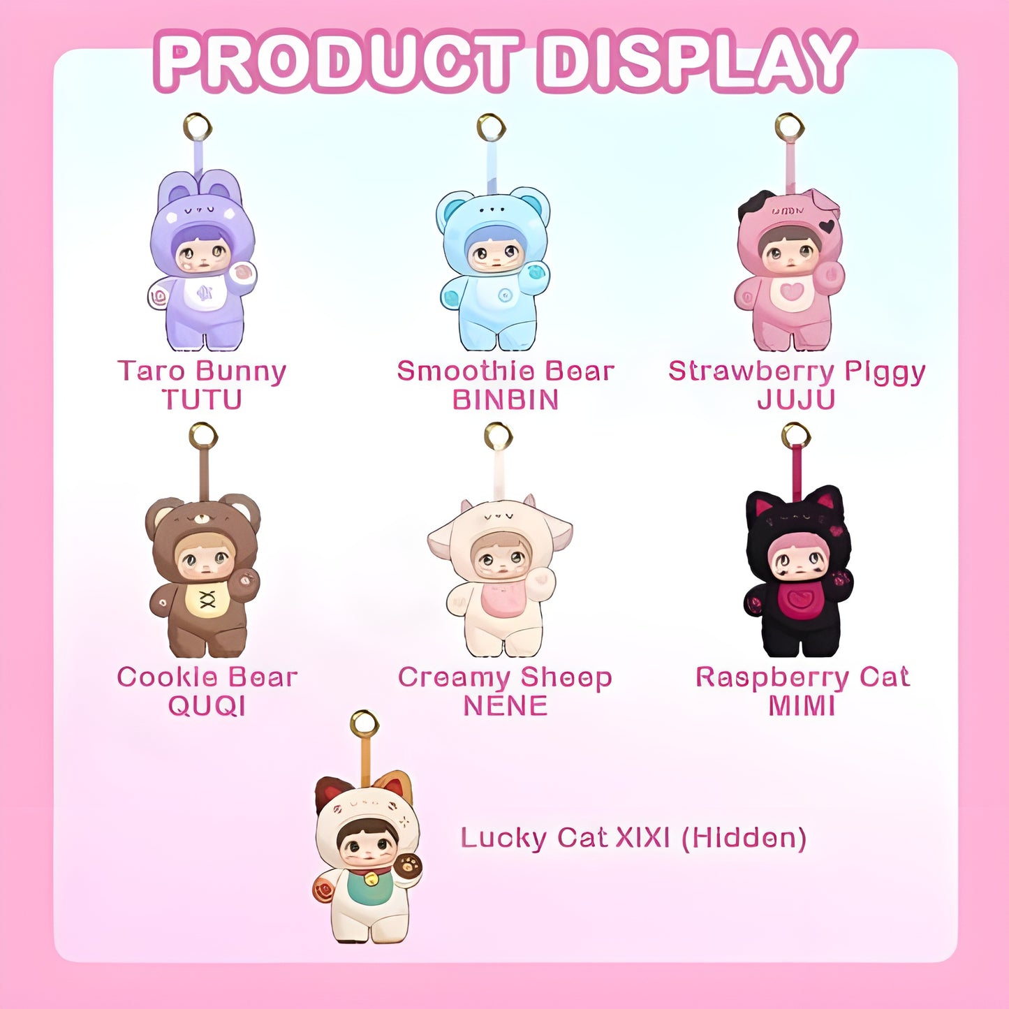 Nommi V1 Loveliness Never Ends Pendant Blindbox Series