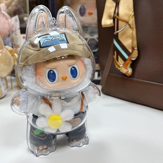 Labubu for V1,V2 & V3 case Cover Hard Acrylic Doll Cover Accessories
