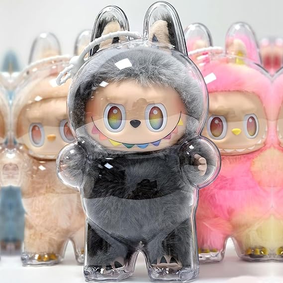 Labubu for V1,V2 & V3 case Cover Hard Acrylic Doll Cover Accessories