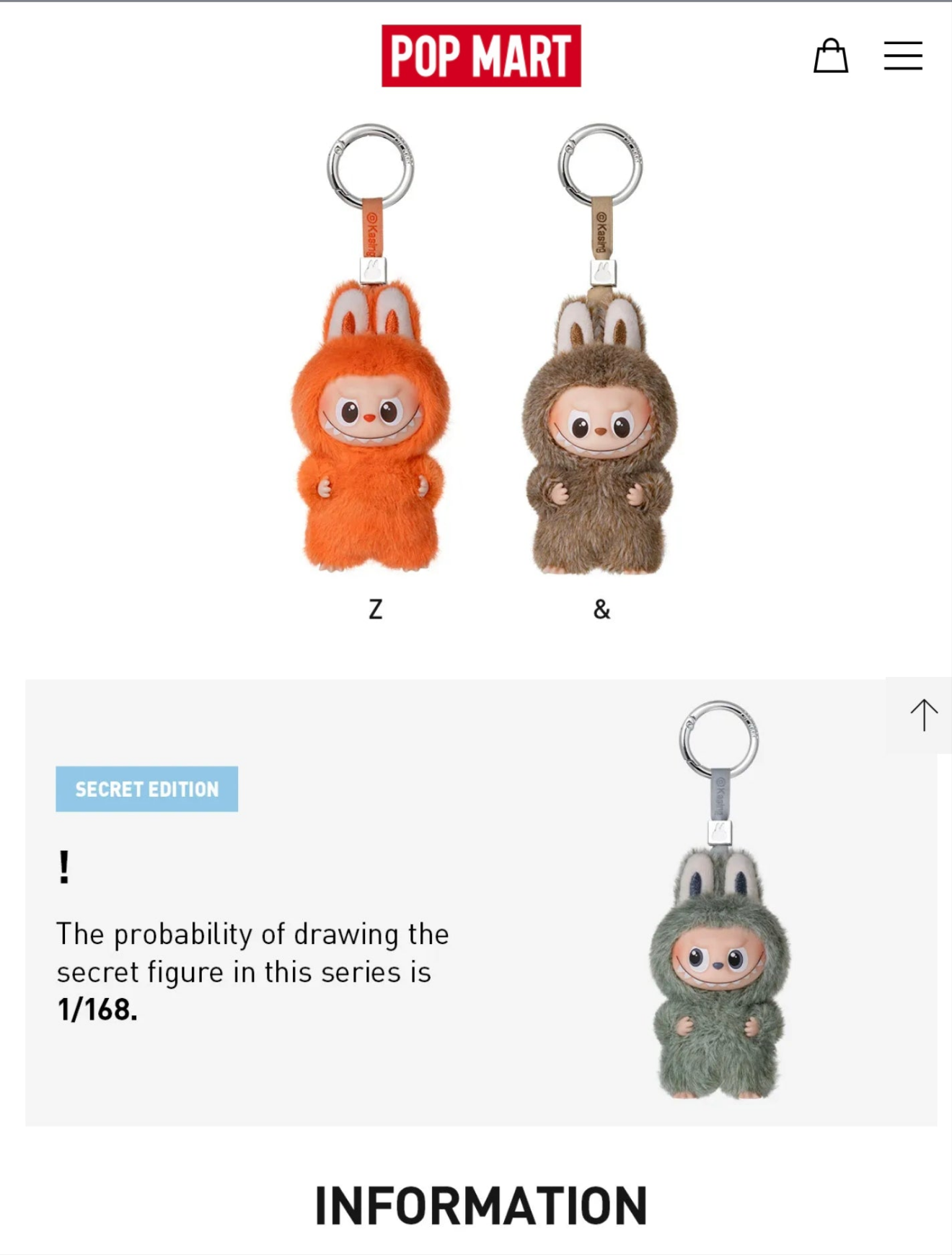 THE MONSTERS Pin for Love Series-Vinyl Plush Pendant Blind Box (N-Z)