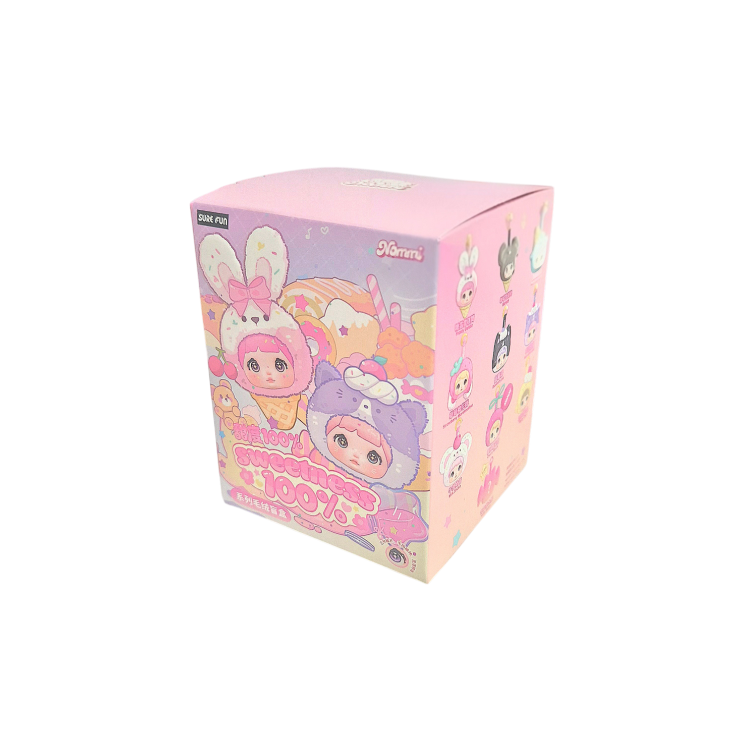 Nommi - 100% Sweetness Series Plush Pendant BlindBox
