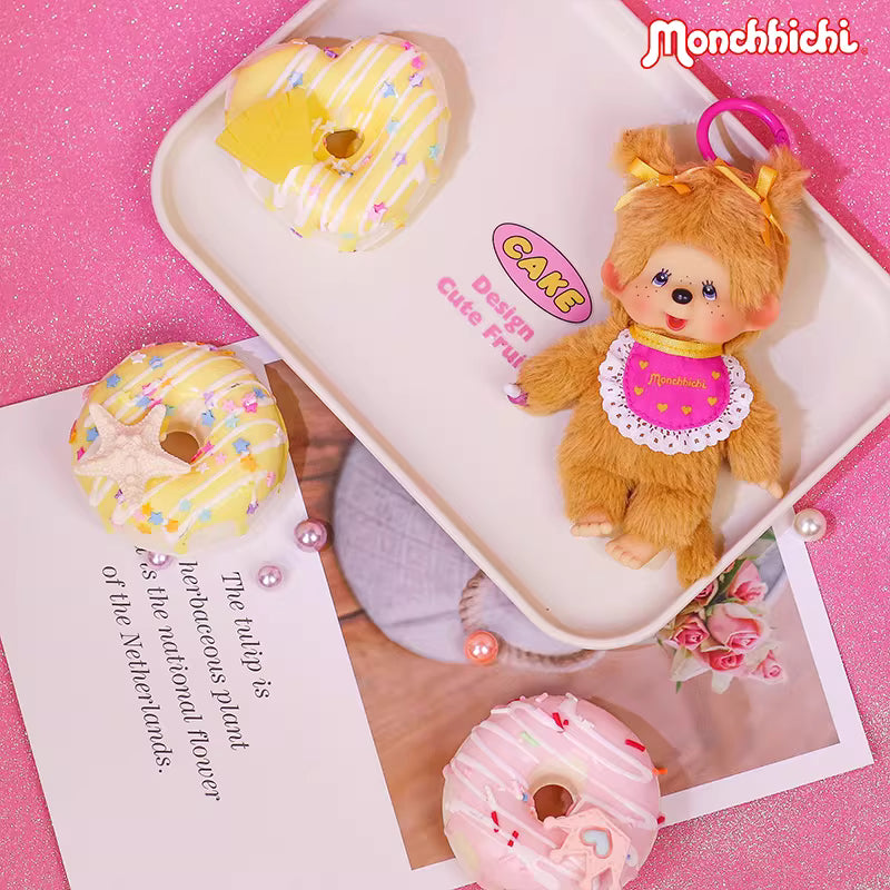 Monchhichi Cute Pink Pendant