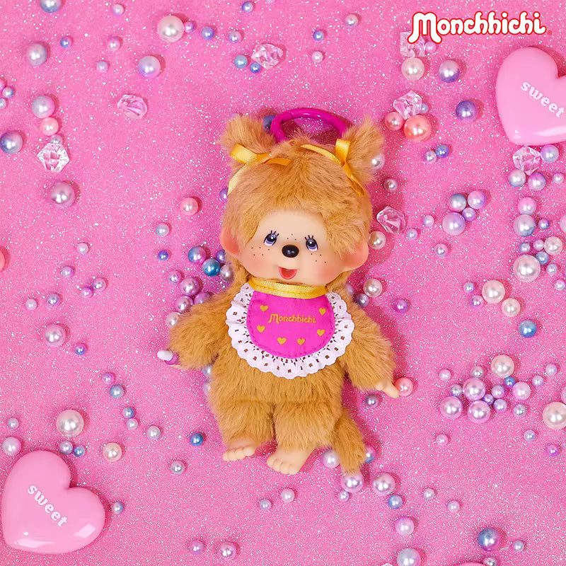 Monchhichi Cute Pink Pendant