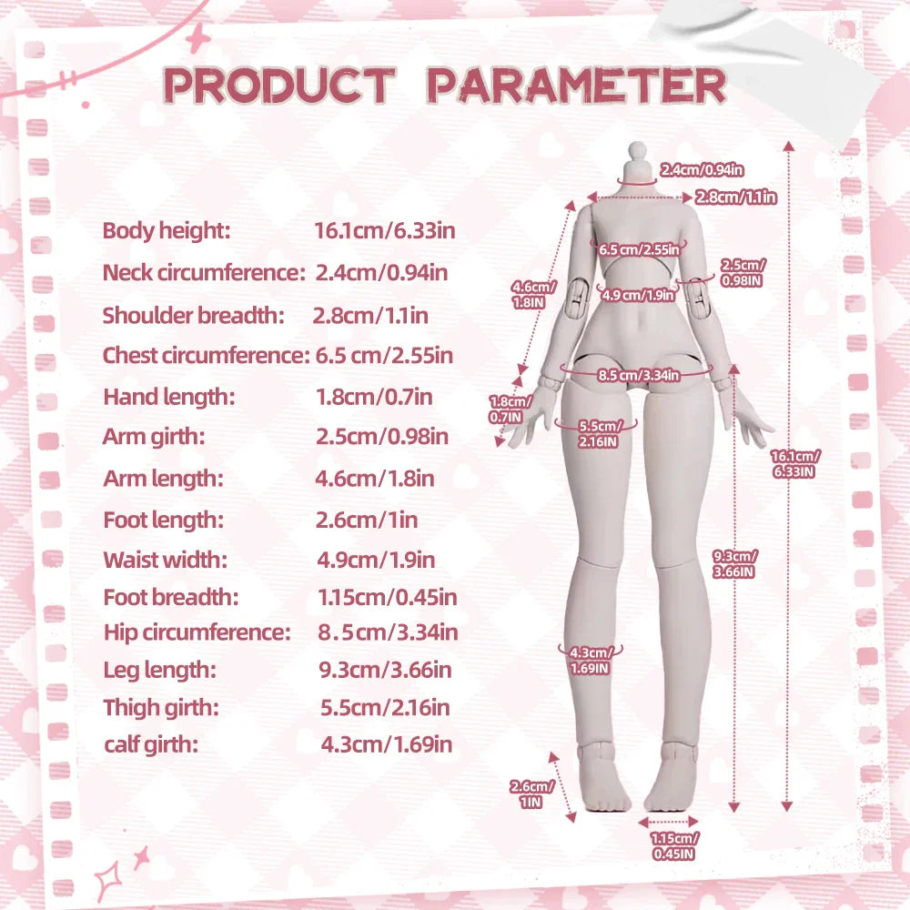 Sugary Girls Series Action Figure MJD Blind Box