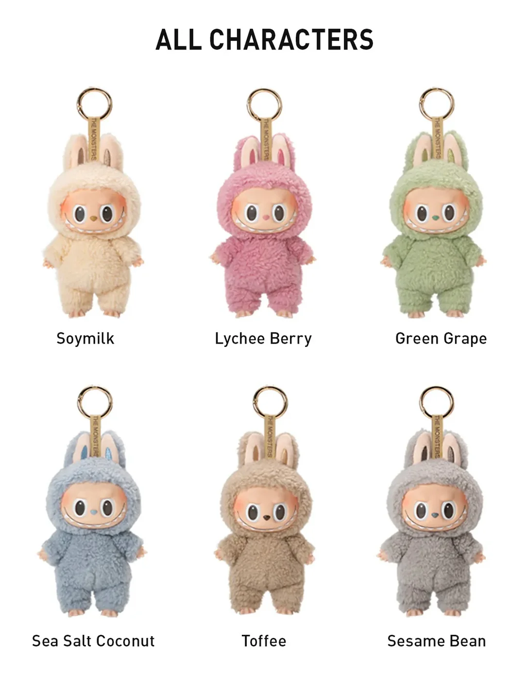 THE MONSTERS - Exciting Macaron Vinyl Face Blind Box Pendant