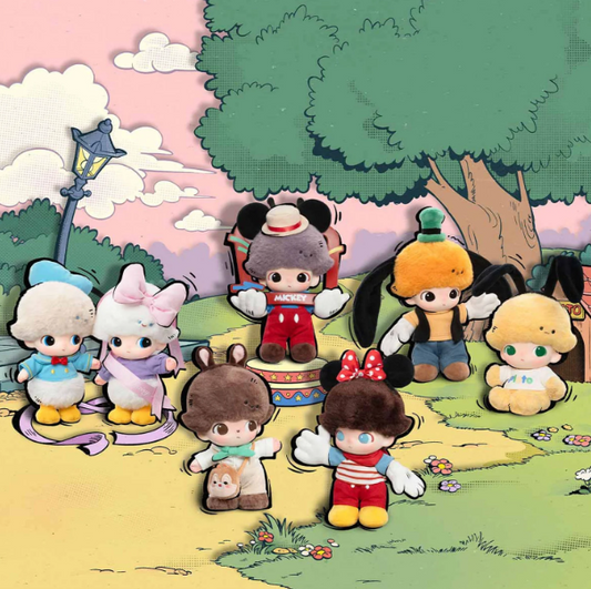 DIMOO WORLD × DISNEY Series-Vinyl Plush Blindbox