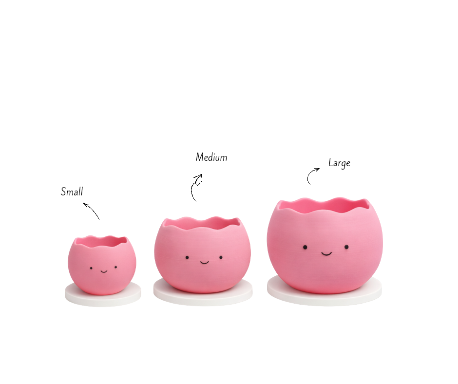 Smiley Planter Pots