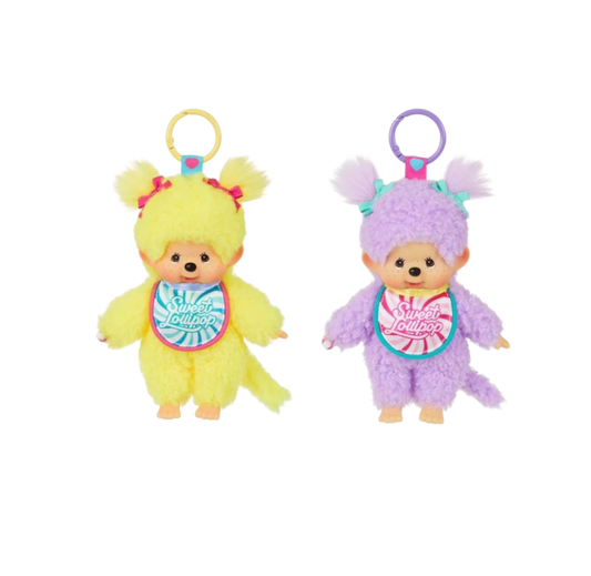 Sweet Lollipop Monchhichi Pendant