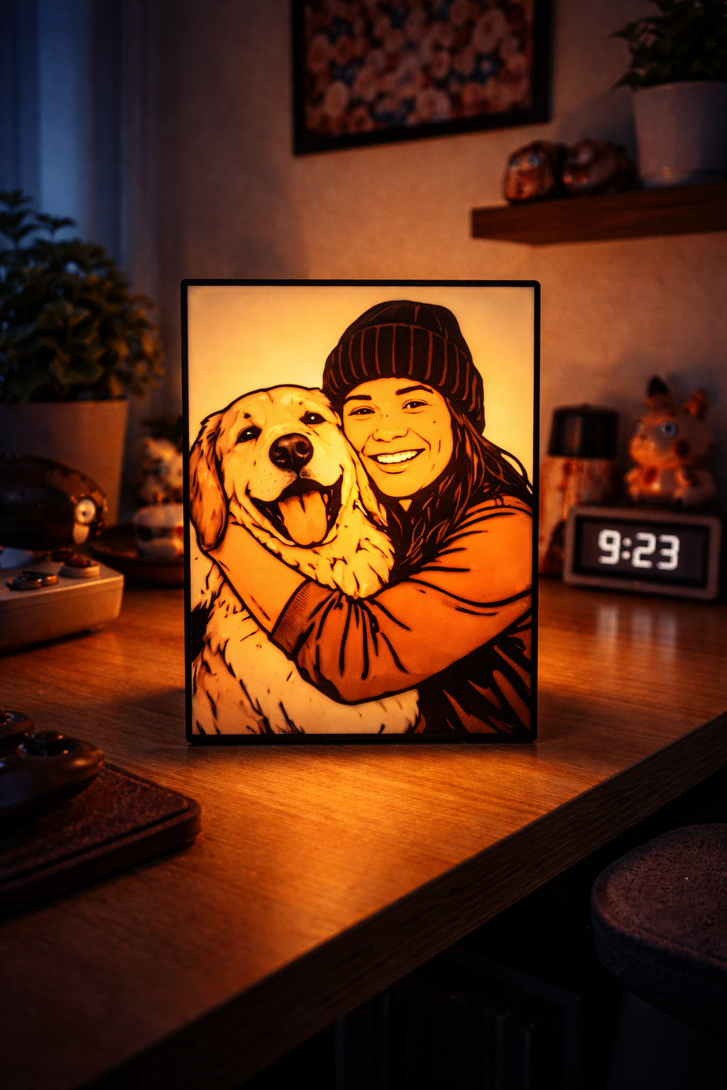 3D-printed light art