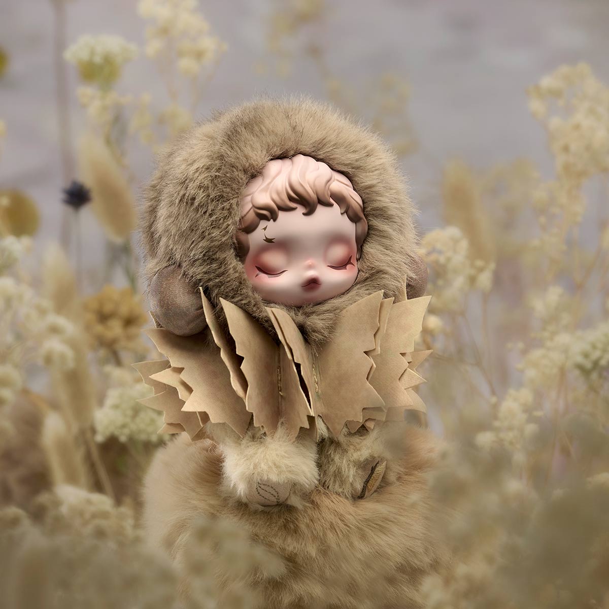 SKULLPANDA L'impressionnisme Series Plush Doll Pendant