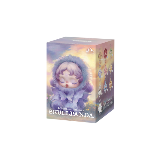 SKULLPANDA L'impressionnisme Series Plush Doll Pendant