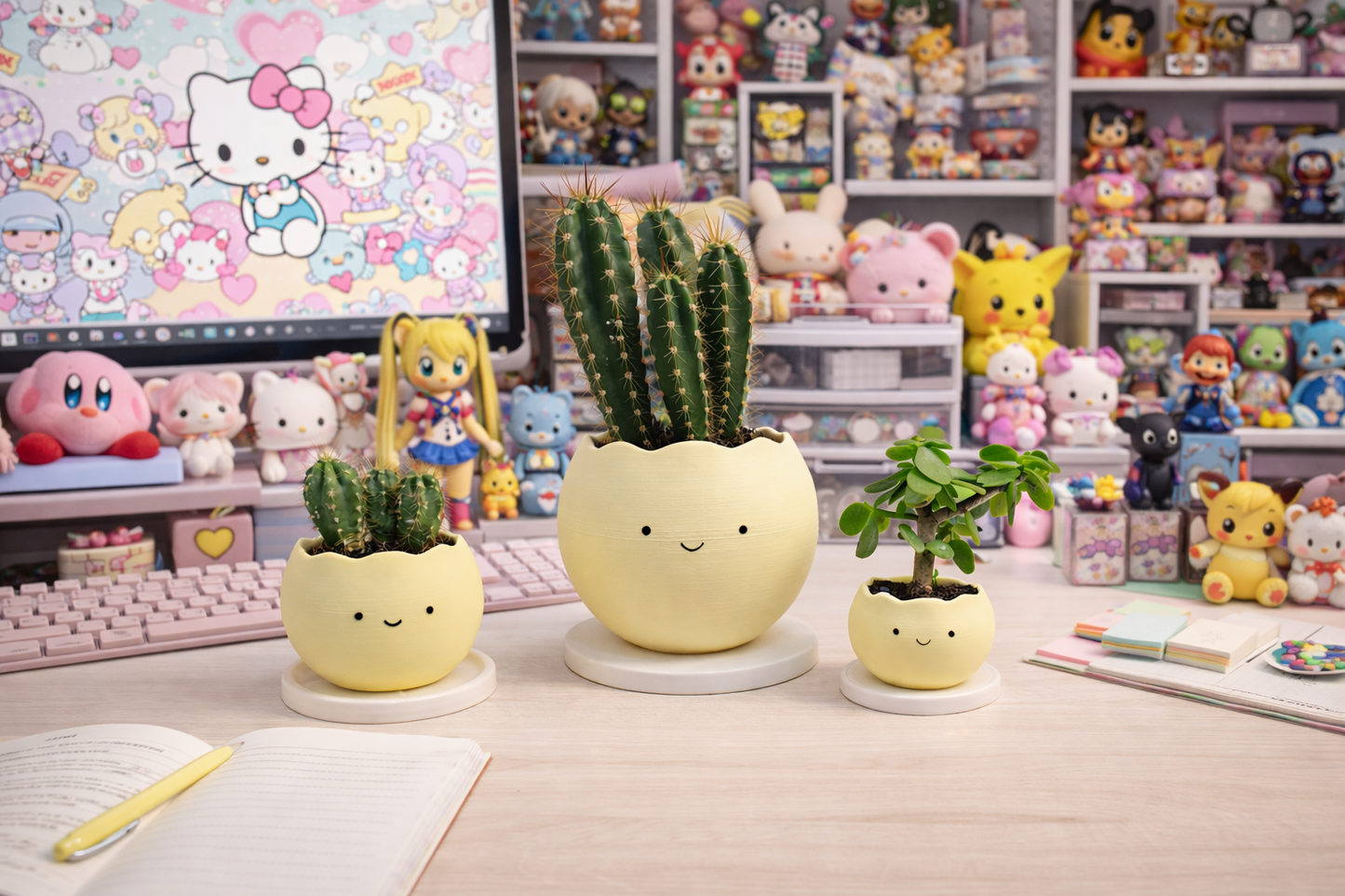 Smiley Planter Pots