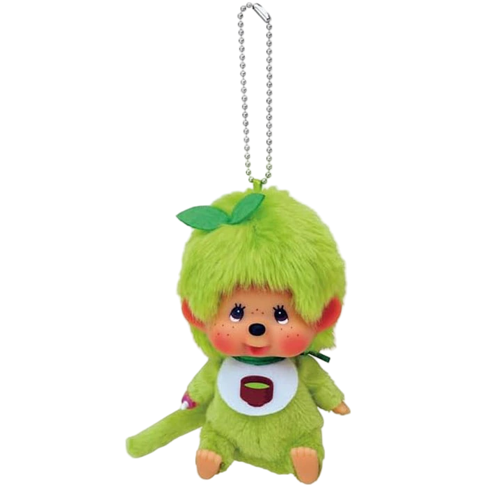 Sekiguchi Matcha Monchhichi Keychain Big Face (Rare)