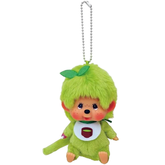 Sekiguchi Matcha Monchhichi Keychain Big Face (Rare)