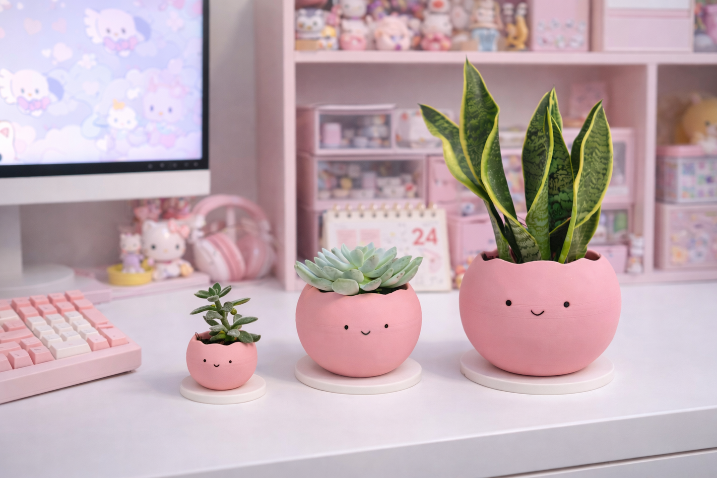Smiley Planter Pots