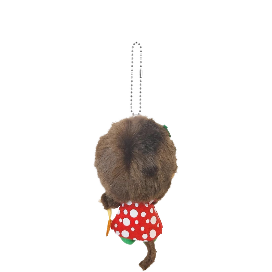 Sekiguchi Monchhichi Big Head Fashion Strawberry Girl