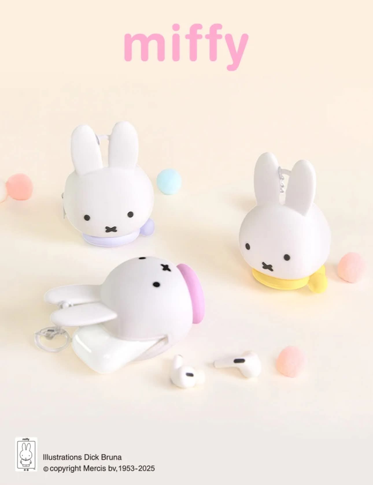 Miffy Silicone Earphone Bag series Blind Box