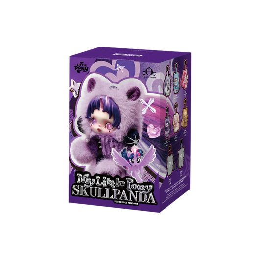SKULLPANDA × My Little Pony Series Plush Doll Pendant