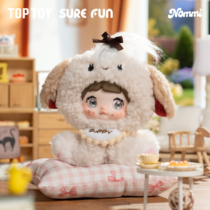 Nommi Sitting Zoo Series Vinyl Plush Doll Keychain Blind Box