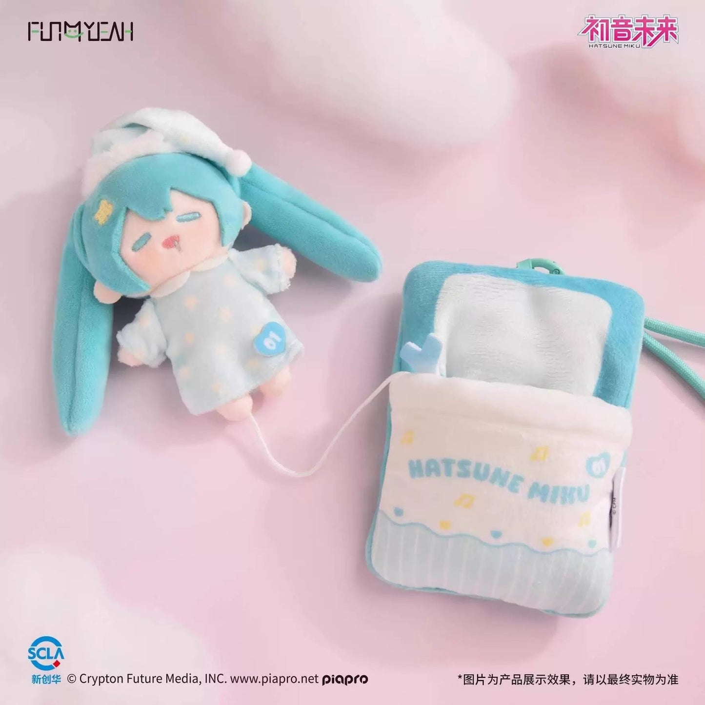 Hatsune Miku Plush Card Holder – Sweet Dreams Series