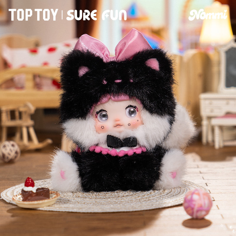 Nommi Sitting Zoo Series Vinyl Plush Doll Keychain Blind Box