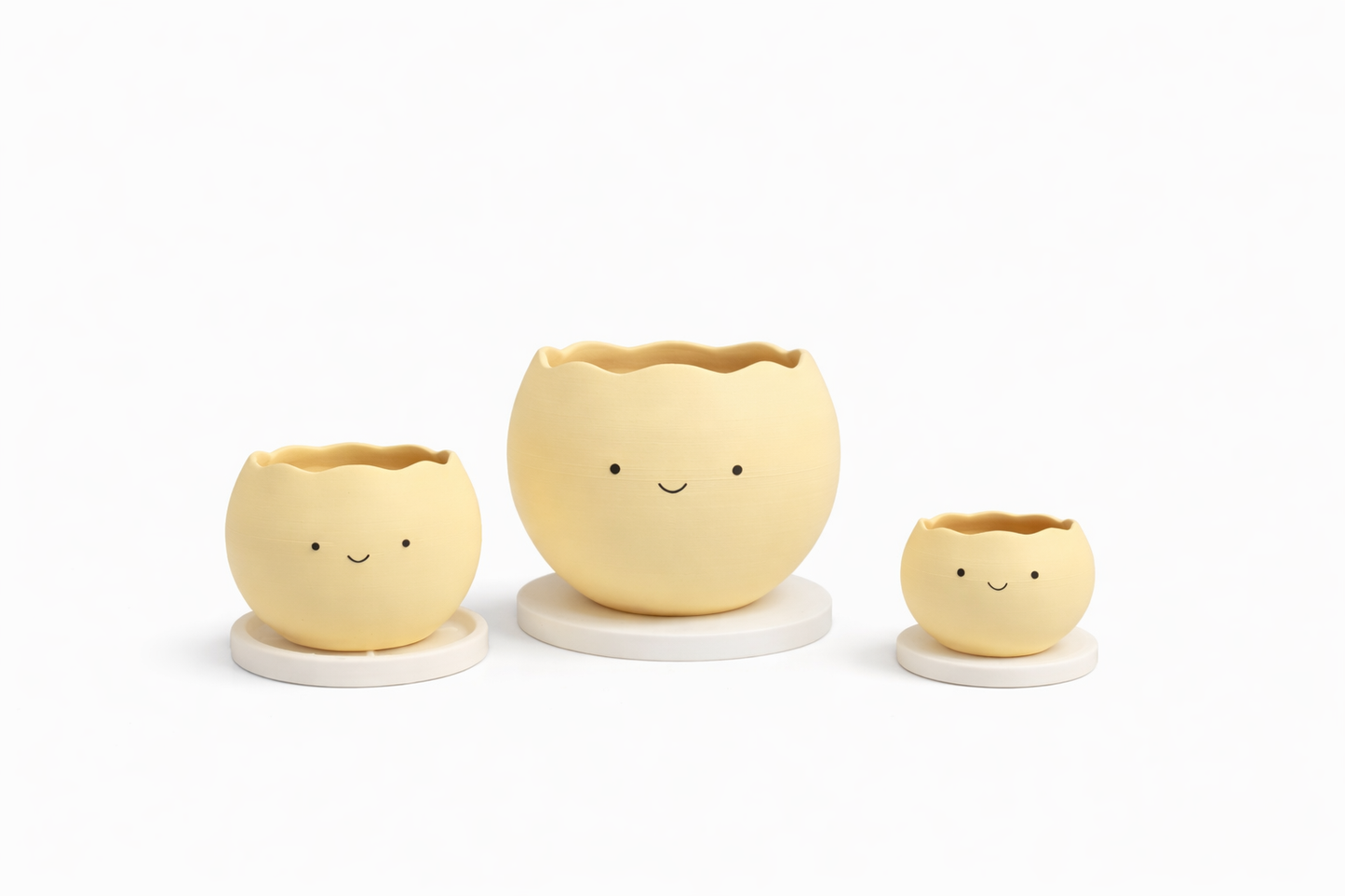Smiley Planter Pots