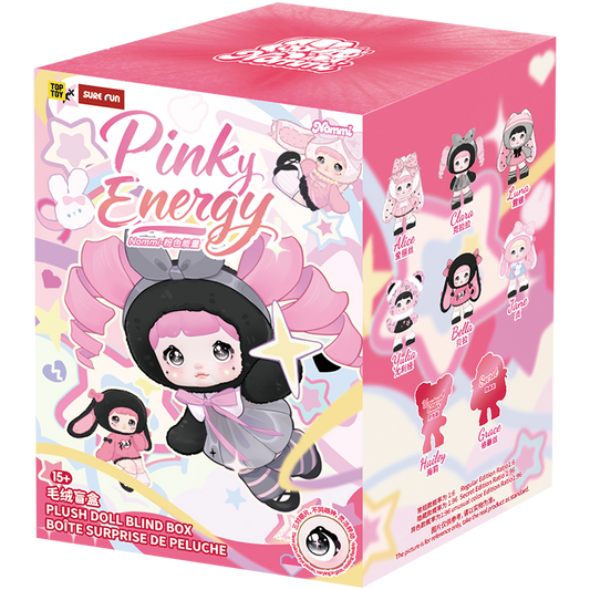 (PRE ORDER) TOPTOY Nommi Pink Energy Vinyl Plush Blind Box Doll
