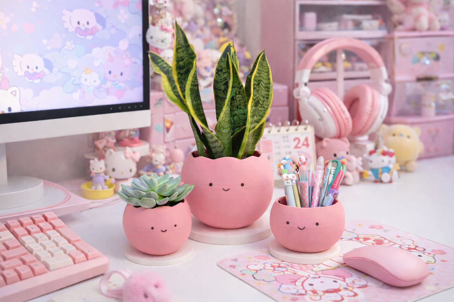 Smiley Planter Pots