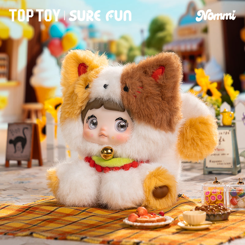 Nommi Sitting Zoo Series Vinyl Plush Doll Keychain Blind Box